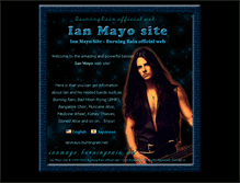 Tablet Screenshot of ianmayo.burningrain.net